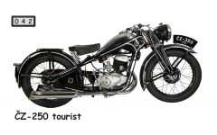 M042 - ČZ 250 tourist