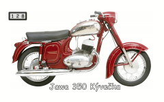 M128 - Jawa 350 Kývačka