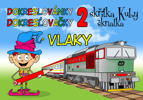 Omalovánky LUX 14 - Vlaky