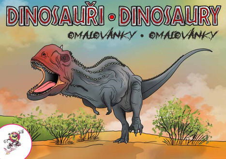 Omalovánky LUX 18 - Dinosauři