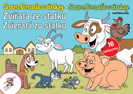 SamOmalovánky 1 - Zvířata ze statku