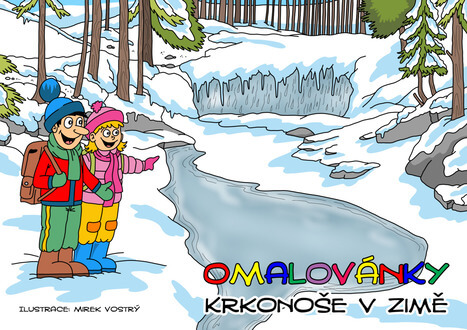 Omalovánky 43 - Krkonoše v Zime