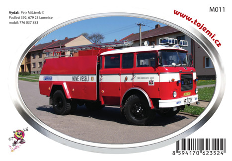 M011 -  Škoda 706 RTHP CAS25 75×54mm