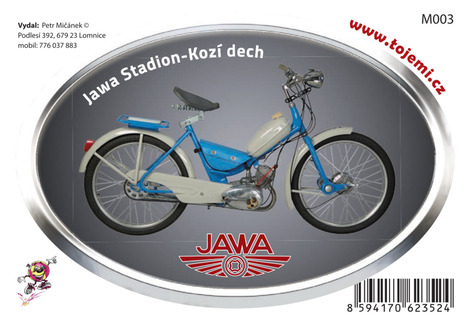 M003 - Jawa Stadion / Kozí dech 120×77mm